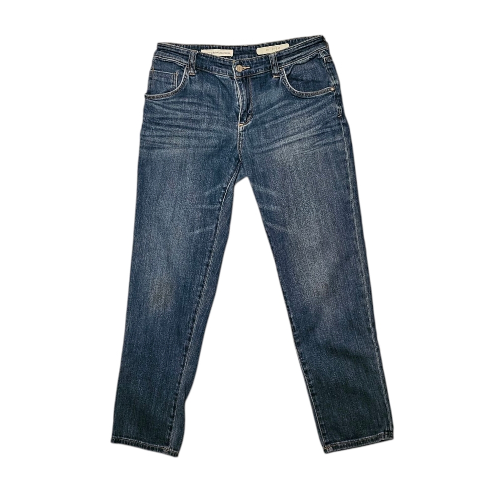 Anthropologie Pilcro Jeans EM Straight Leg Girlfriend Fit Jean sz 27